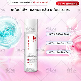 Nước Tẩy Trang Sắc Ngọc Khang 145 ml