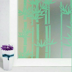 Mua Decal dán kính trúc xanh