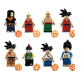 BỘ 8 MÔ HÌNH NHÂN VẬT trong DRAGON BALL