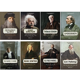 ComBo: Cuốn Sách Kể Về Cuộc Đời Của Những Thiên Tài: Elbert Einstein + Thomas Edison+ Andersen+ Leonardo Da Vinci+ Marie Curie + Lev Tolstoy+ Isaac Newton+ Alfred Nobe+ Beethoven+ Victor Hugo ( Bộ: 10 Cuốn)