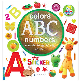 Bé Thông Minh Colors ABC Number - Màu Sắc, Bảng Chữ Cái, Số Đếm (Tái Bản)