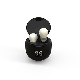 Tai nghe vô hình Bluetooth 5.3 Tai nghe trong tai không dây với Mic Noise Giảm tai Tai tai tai nghe nặng cho màu điện thoại thông minh: SK18 kaki