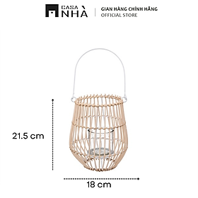 Mua Lồng Đèn Mây Tre Đan Trang Trí Có Tay Cầm - Đèn Lồng Decor Trang Trí Nhà Cửa | Casanhà Home Furniture