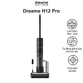 Mua Máy Hút Bụi Lau Nhà Khô Và Ướt Cầm Tay Không Dây Dreame H12 Pro. Hàng chính hãng