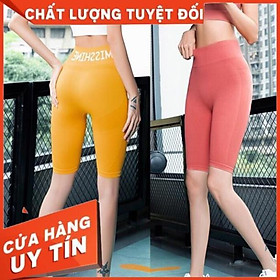 Quần tập gym yoga dáng lửng thể thao thời trang misshine