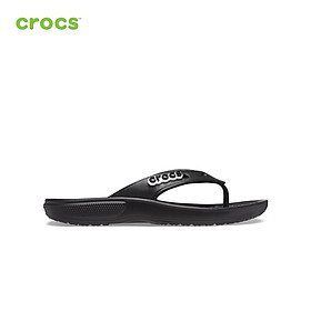 Dép nhựa nam crocs classic flip u black - 207713-001