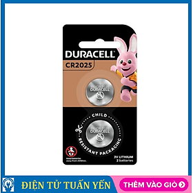 Mua Pin CR2025 Duracell 3V (Vỉ 2 Viên) - 2 viên Pin Duracell CR2025