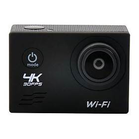 Waterproof WiFi Full HD1080P Camera Ultra 4K HD Camera Sport DV Cam Camcorder hỗ trợ điều khiển từ xa: Đen
