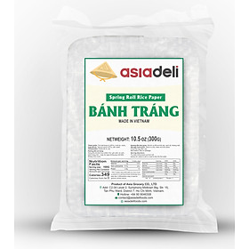 Bánh Tráng Siêu Mỏng Asiadeli Size 22cm 300g Hàng Xuất Khẩu