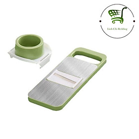 Bộ nạo rau củ quả 5 LƯỠI DAO , INOX 304 không gỉ, đồ bào rau củ đa năng cao cấp đa năng tiện dụng