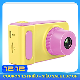 Máy Chụp Ảnh Mini Cho Bé Nhiều Màu Sắc Dùng Thẻ Nhớ Không Dùng FILM, Hỗ Trợ Ngôn Ngữ Tiếng Việt - Hàng Nhập Khẩu