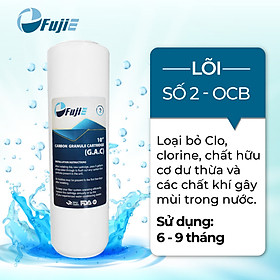 Mua Lõi lọc RO Fujie số 2 - OCB GAC 10 Inch - Than hoạt tính - Hàng chính hãng