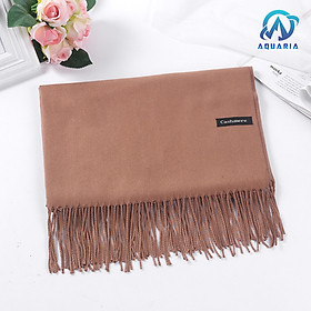 Khăn Choàng Cổ Nam Nữ Unisex Chất Len Cashmere Cao Cấp Mềm Mịn, Khăn Len Quàng Cổ 70x200cm