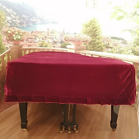 Mua KHĂN PHỦ ĐÀN PIANO GRAND G2 NHUNG ĐỎ