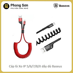 Mua Cáp sạc nhanh sợi Carbon siêu bền   kéo giãn Fish eye Baseus Hàng Chính Hãng