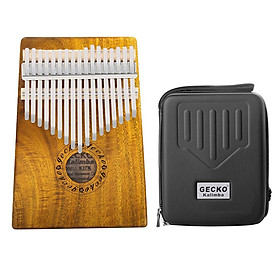 Mua Đàn Kalimba 17 Phím Gỗ Koa Kèm Gecko K17K Kèm Hộp Đựng