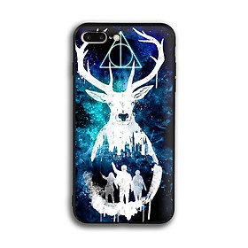 Ốp lưng Harry Potter cho điện thoại Iphone 7 Plus / 8 Plus - Viền TPU dẻo - 02006 7769 HP01 - Hàng Chính Hãng