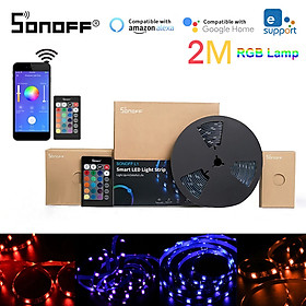 SONOFF L1 Smart LED Light Strip 2m RGB Dimmable Waterproof WiFi Flexible Strip Lights For Party Outdoor Activities