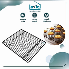 Mua Rack Hong Bánh/Dụng Cụ Hong Bánh/Lưới Hong Bánh Màu Đen Sơn Tĩnh Điện KT 26X23X3