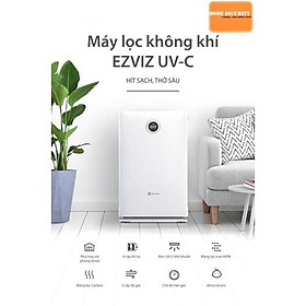 MÁY LỌC KHÔNG KHÍ EZVIZ UV-C AIR PURIFIER - 4 CẤP ĐỘ LỌC - BẢO HÀNH 24 THÁNG - HÀNG CHÍNH HÃNG