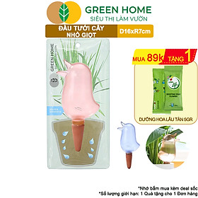 Mua Đầu Tưới Nhỏ Giọt Tự Động GreenHome  D16xR7cm  Hình Con Chim  Tự Tưới Trong Thời Gian Dài  Tiện Dụng