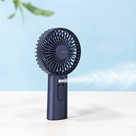 Quạt mini cầm tay Jisulife F9 có tạo ẩm chăm sóc da mặt 2 in 1 – Sạc nhanh 3 giờ - hoạt động 20 giờ liên tục - không gây tiếng ồn - Hàng chính hãng