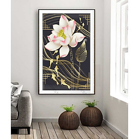 Mua Tranh Treo Tường Tráng Gương Pha Lê Cao Cấp “Hắc Mã Nghệ Thuật” Trang Trí Phòng Khách Sang Trọng  Hiện Đại  PVP-DC107 053