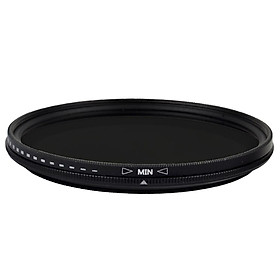 58mm -ND400 lens  dimming ND filter rotating optical glass for