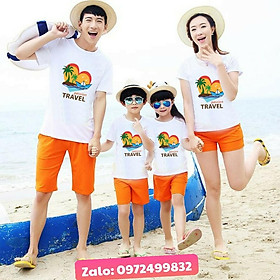 Quần áo nhóm đi biển - sắc màu