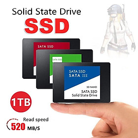 SSD/M2/1TB/Ổ Đĩa Cứng Di Động Thể Rắn 2.5 inch Giao Diện Saata3 Tốc Độ Cao