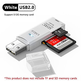 USB 3.0/2.0 OTG SD TF Card Reader flash ổ đĩa thông minh USB Memory Card Trình đọc bộ điều hợp