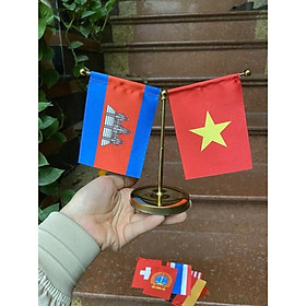 Cờ để trong xe hơi, cờ để trang trí xe hơi theo yêu cầu