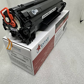 Hộp mực Estar CB435A/CE285A dùng cho máy in Hp P1102, M1132, M1212NF, LBP6030, 6030W, MF3010, 6000, Có lỗ đổ mực, đậm đẹp - hàng chính hãng