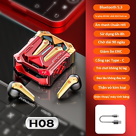 Mua Tai Nghe  Bluetooth 5.3   Thân Vỏ Kim Loại   Âm Thanh Hifi Chất Lượng Cao  Nghe Nhạc Chơi Game Không Độ Trễ