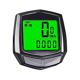 Bike Speedometer, Bicycle Speedometer Cycle Bike Odometer with LCD Display Accurate Speedometer