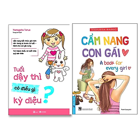 Hình ảnh Combo 2Q Sách Tâm Lí / Kĩ Năng Dành Cho Lứa Tuổi Mới Lớn : Tuổi Dậy Thì Có Điều Gì Kì Diệu + Cẩm Nang Con Gái (Tái Bản)