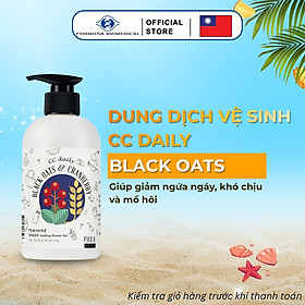 Dung Dịch Vệ Sinh Phụ Nữ CC Daily Feminine Wash Soothing And Calming Shower Gel (Black Oats & Cranberry) 330g