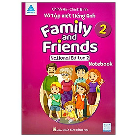 Vở Tập Viết Tiếng Anh - Family And Friends - National Edition 2 - Notebook