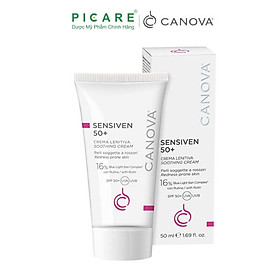 Kem Làm Dịu Dưỡng Ẩm Ban Ngày Dành Cho Da Nhạy Cảm Canova Sensiven 50+ Soothing Cream 50ml