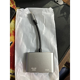 Cáp Chuyển Đổi USB Type-C Sang VGA HDMI 30843 (15cm)