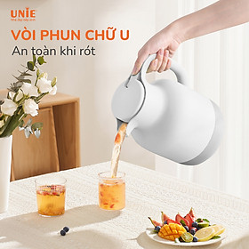 Phích giữ nhiệt UNIE UKW08,Công nghệ khoá nhiệt 5 lớp, dung tích 2l, màu sắc trang nhã- hàng chính hãng