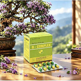 Viên uống Vitamin Bcomplex, lọ 100 viên, tăng cường sức đề kháng,vinaphar 1