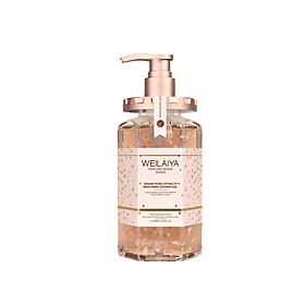 Sữa tắm trắng da tủy mật hoa hồng damask WEILAIYA chính hãng 450ml