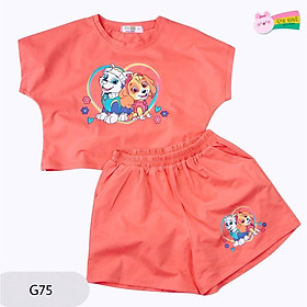 Bộ Thun form Lửng bé gái size Đại G75D - Sevenporo