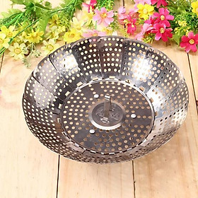 Mua Rổ Hấp Inox Gấp Gọn