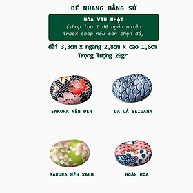 Mua Đế Cắm Nhang Trầm Hương Bằng Gốm Sứ Phong Cách Nhật Bản Dùng Thiền  Yoga Dâng Hương Trang Trí 3 Lành
