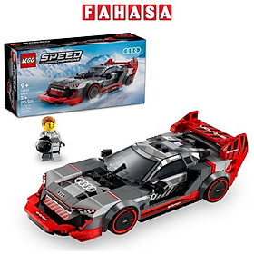 Đồ Chơi Lắp Ráp Siêu Xe Thể Thao Audi S1 E-Tron Quattro - Audi S1 E-Tron Quattrro Race Car - Lego Speed Champions 76921 (274 Mảnh Ghép)