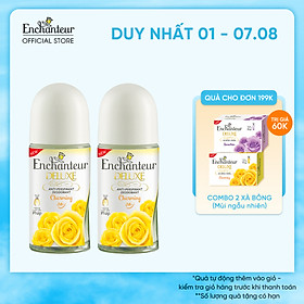 Combo 2 Lăn khử mùi nước hoa Enchanteur Charming 50ml/ Chai
