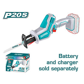 MÁY CƯA KIẾM DÙNG PIN LITHIUM-ION 20V (KHÔNG KÈM PIN & SẠC) TOTAL TRSLI6506 - HÀNG CHÍNH HÃNG