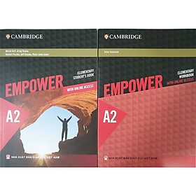 [Download Sách] Combo 2 cuốn: Empower A2 Elementary Student's Book with Online Access + Empower A2 Elementary Workbook with Online Access